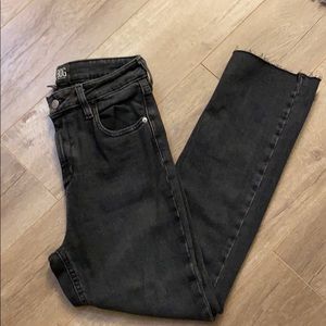 BDG HIGH WAISTED CROPPED KICK FLARE JEAN